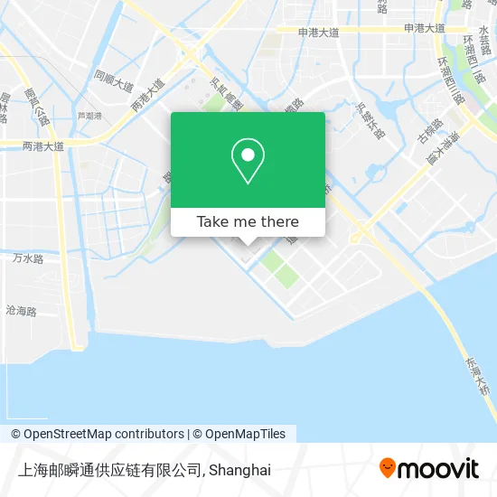 上海邮瞬通供应链有限公司 map