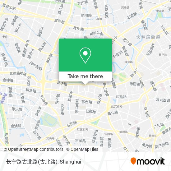 长宁路古北路 map