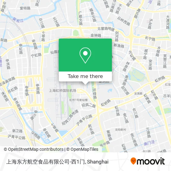 上海东方航空食品有限公司-西1门 map