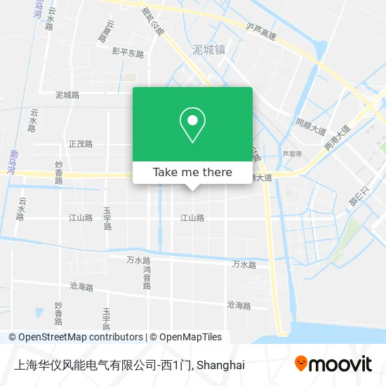 上海华仪风能电气有限公司-西1门 map
