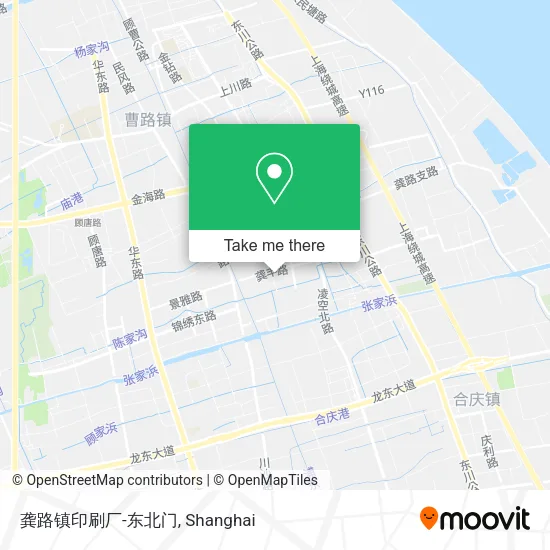 龚路镇印刷厂-东北门 map