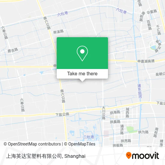 上海英达宝塑料有限公司 map