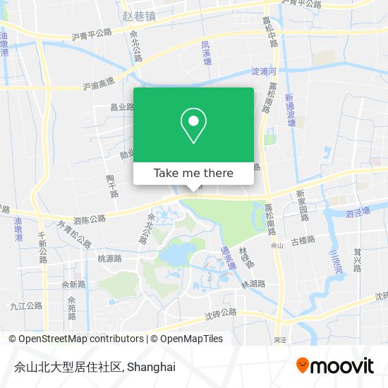 佘山北大型居住社区 map