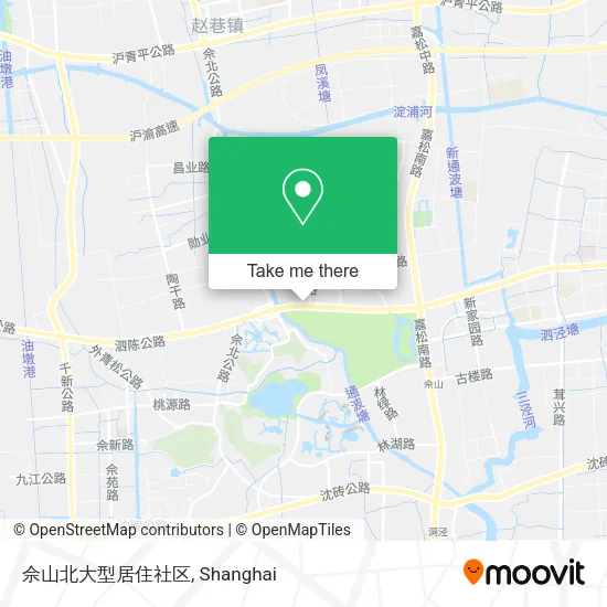 佘山北大型居住社区 map