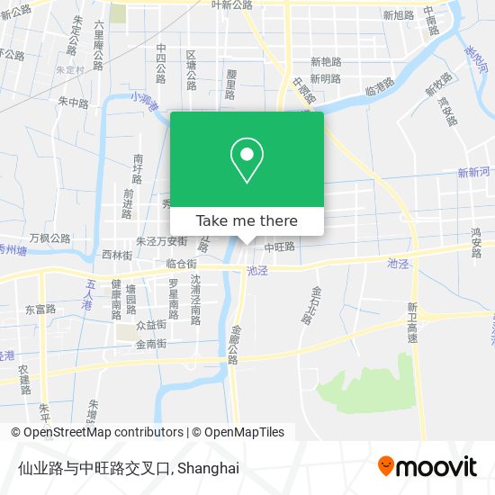 仙业路与中旺路交叉口 map