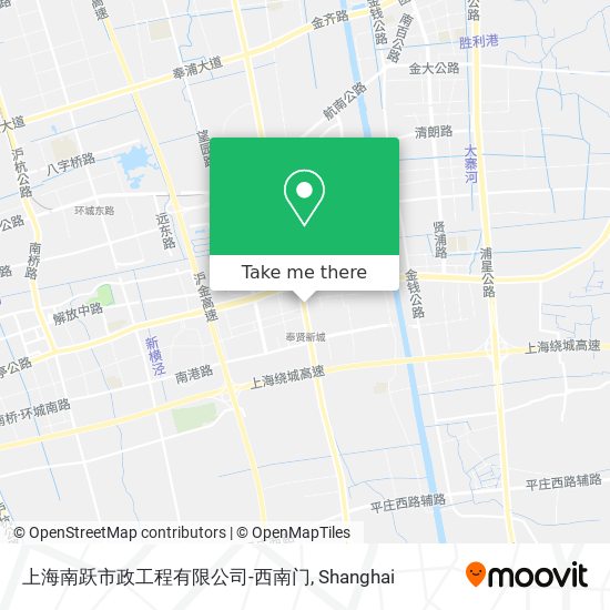 上海南跃市政工程有限公司-西南门 map