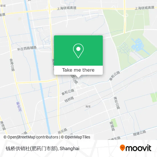 钱桥供销社(肥药门市部) map