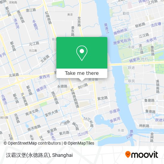 汉霸汉堡(永德路店) map