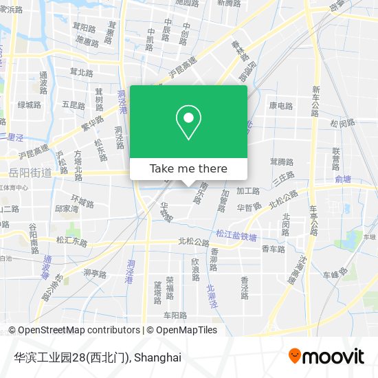 华滨工业园28(西北门) map