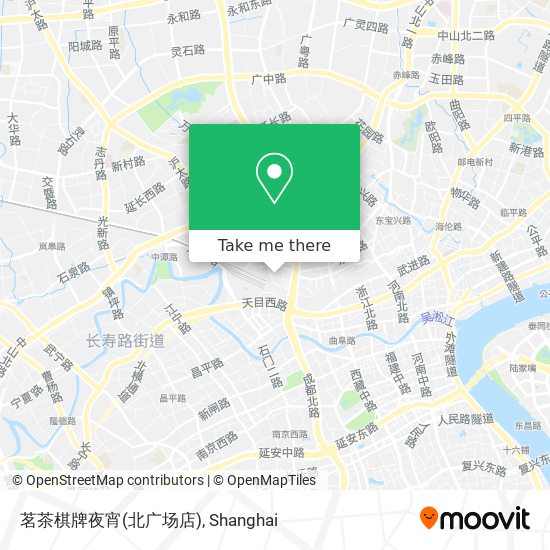 茗茶棋牌夜宵(北广场店) map