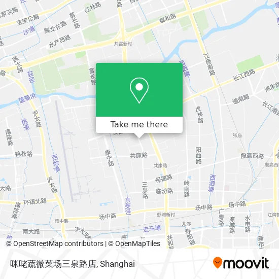 咪咾蔬微菜场三泉路店 map
