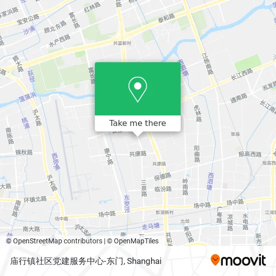 庙行镇社区党建服务中心-东门 map