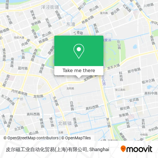 皮尔磁工业自动化贸易(上海)有限公司 map