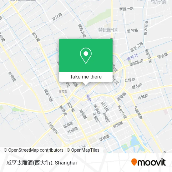 咸亨太雕酒(西大街) map