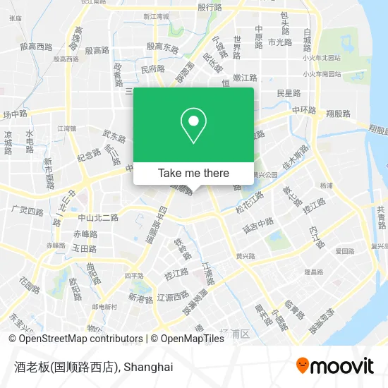 酒老板(国顺路西店) map