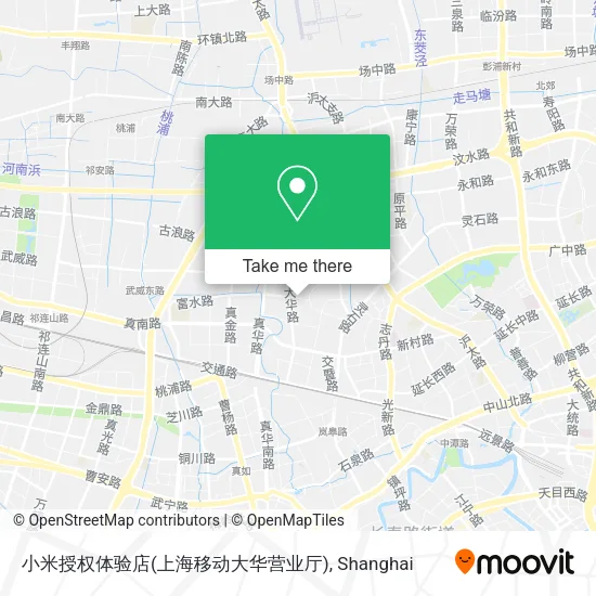小米授权体验店(上海移动大华营业厅) map