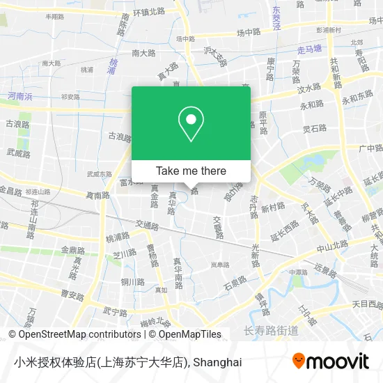 小米授权体验店(上海苏宁大华店) map