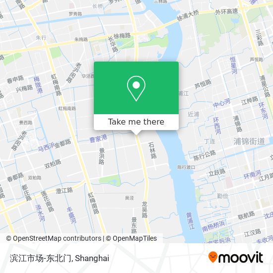 滨江市场-东北门 map