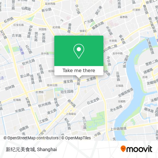新纪元美食城 map