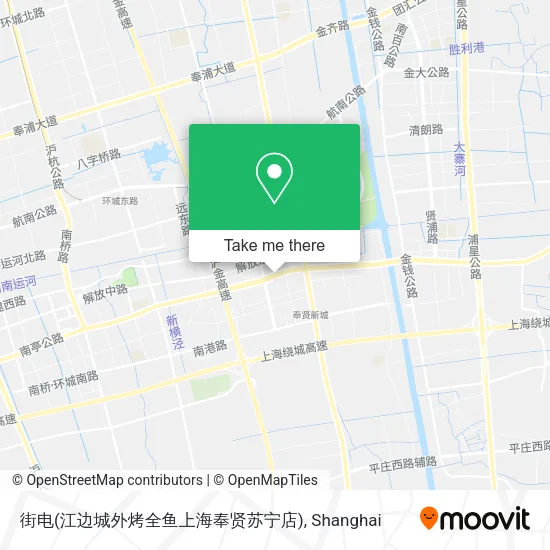 街电(江边城外烤全鱼上海奉贤苏宁店) map
