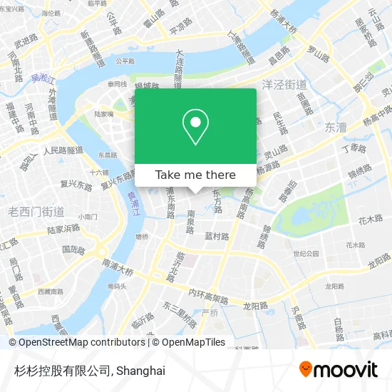 杉杉控股有限公司 map