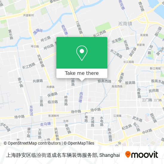 上海静安区临汾街道成名车辆装饰服务部 map