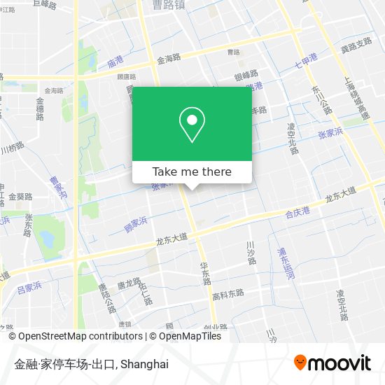金融·家停车场-出口 map