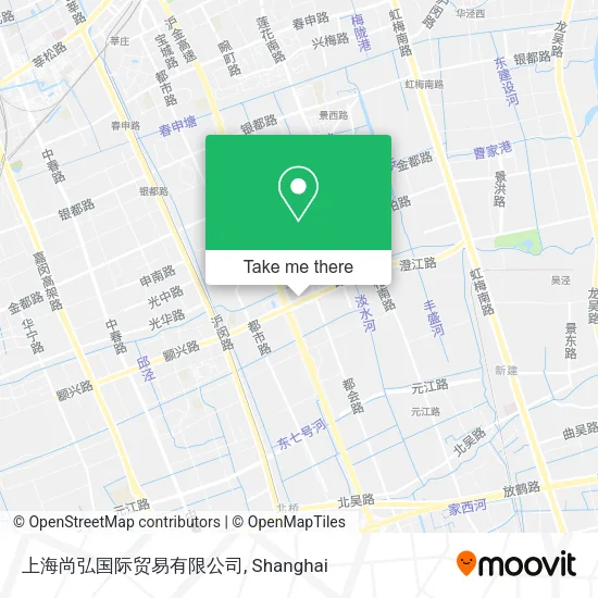 上海尚弘国际贸易有限公司 map