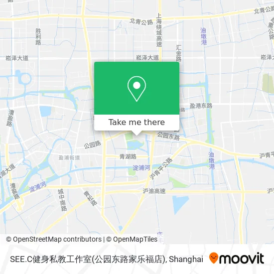 SEE.C健身私教工作室(公园东路家乐福店) map