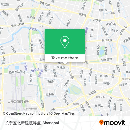 长宁区北新泾疏导点 map