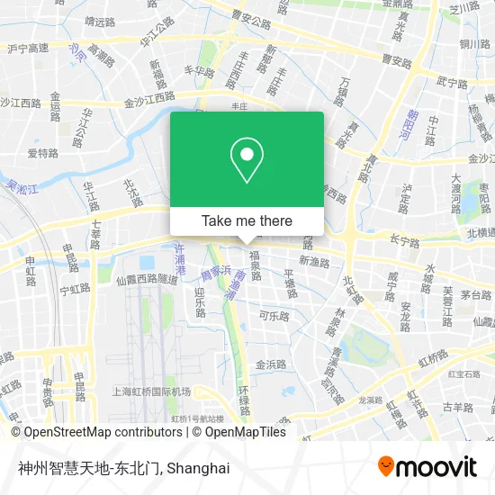 神州智慧天地-东北门 map
