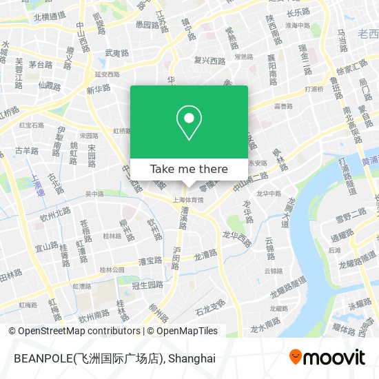 BEANPOLE(飞洲国际广场店) map