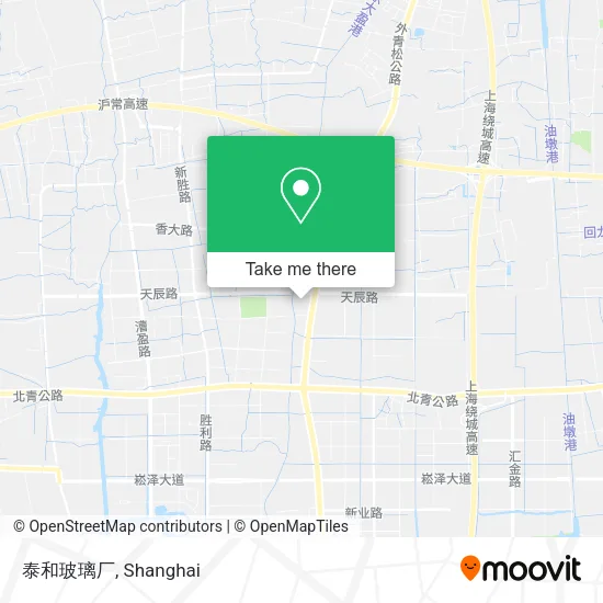泰和玻璃厂 map