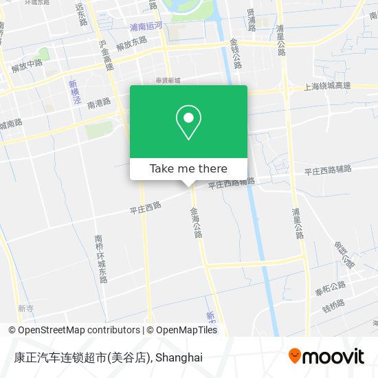 康正汽车连锁超市(美谷店) map