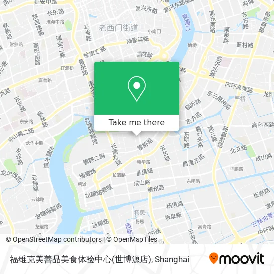 福维克美善品美食体验中心(世博源店) map