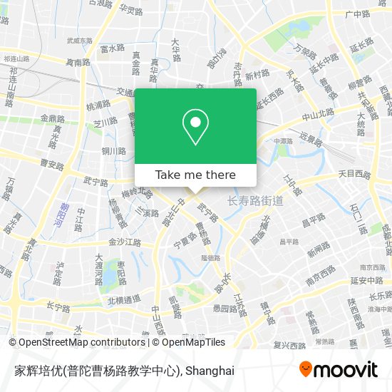 家辉培优(普陀曹杨路教学中心) map