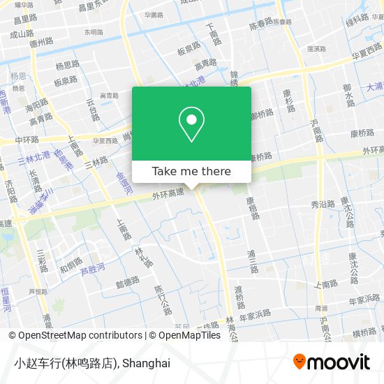 小赵车行(林鸣路店) map