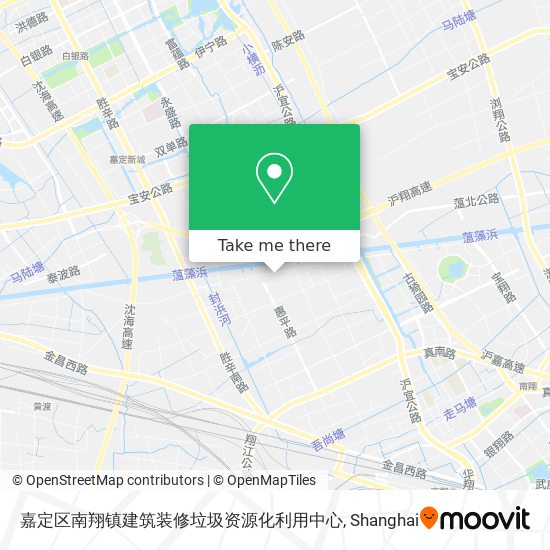 嘉定区南翔镇建筑装修垃圾资源化利用中心 map