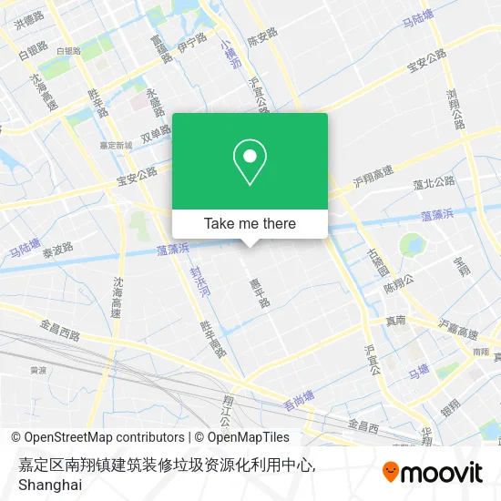 嘉定区南翔镇建筑装修垃圾资源化利用中心 map