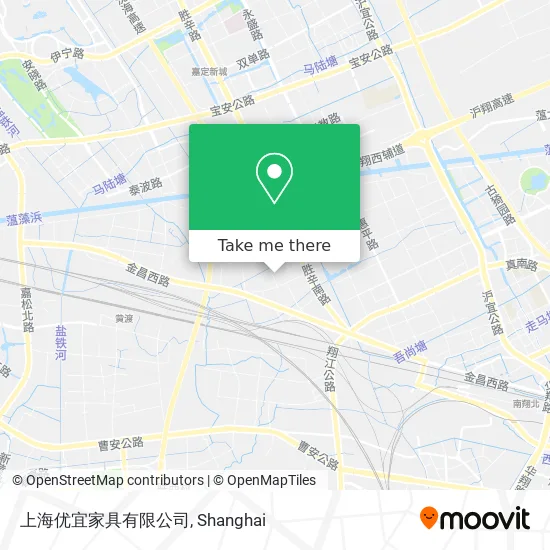 上海优宜家具有限公司 map