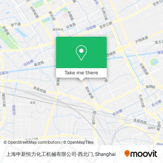 上海申新恒力化工机械有限公司-西北门 map