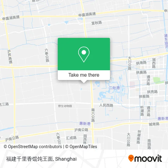 福建千里香馄饨王面 map
