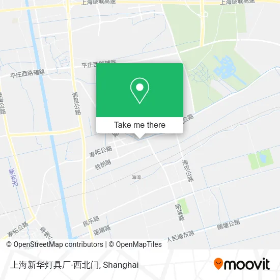 上海新华灯具厂-西北门 map