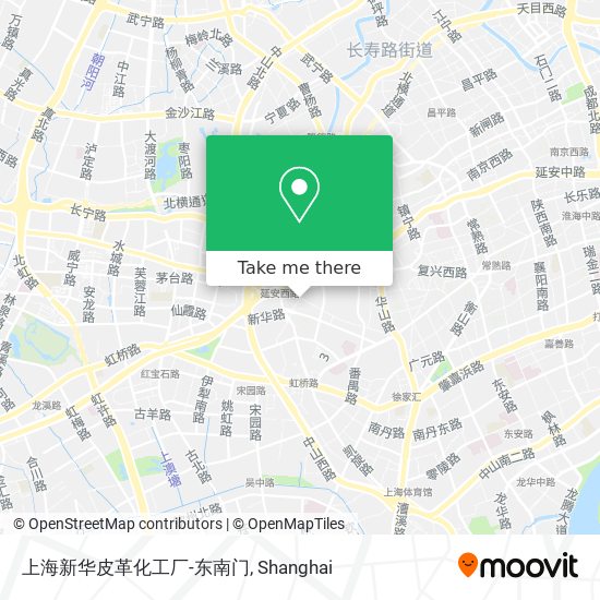 上海新华皮革化工厂-东南门 map