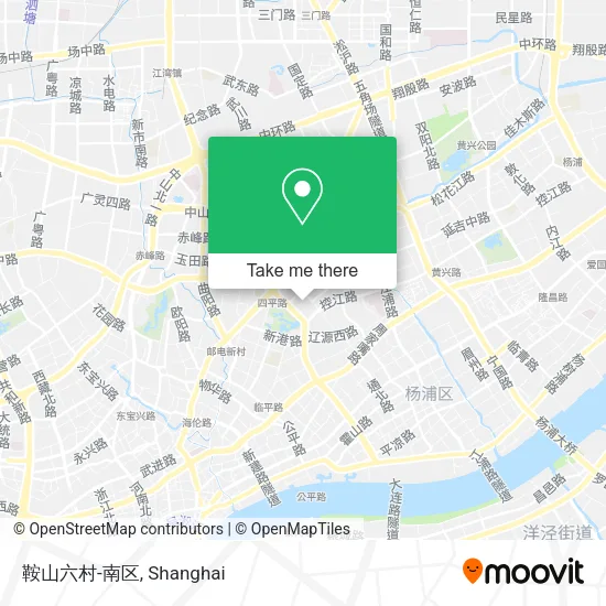 鞍山六村-南区 map