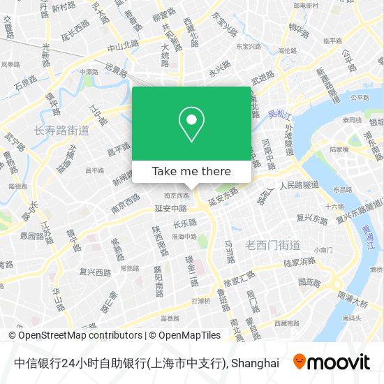 中信银行24小时自助银行(上海市中支行) map