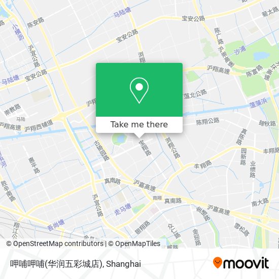 呷哺呷哺(华润五彩城店) map