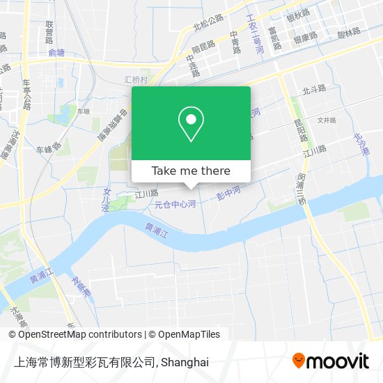 上海常博新型彩瓦有限公司 map