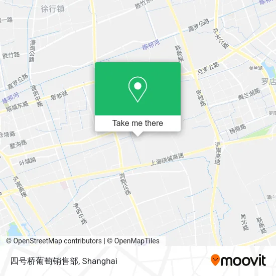 四号桥葡萄销售部 map