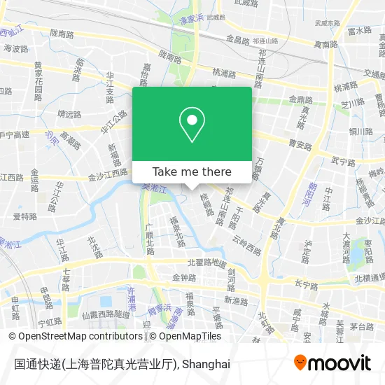 国通快递(上海普陀真光营业厅) map